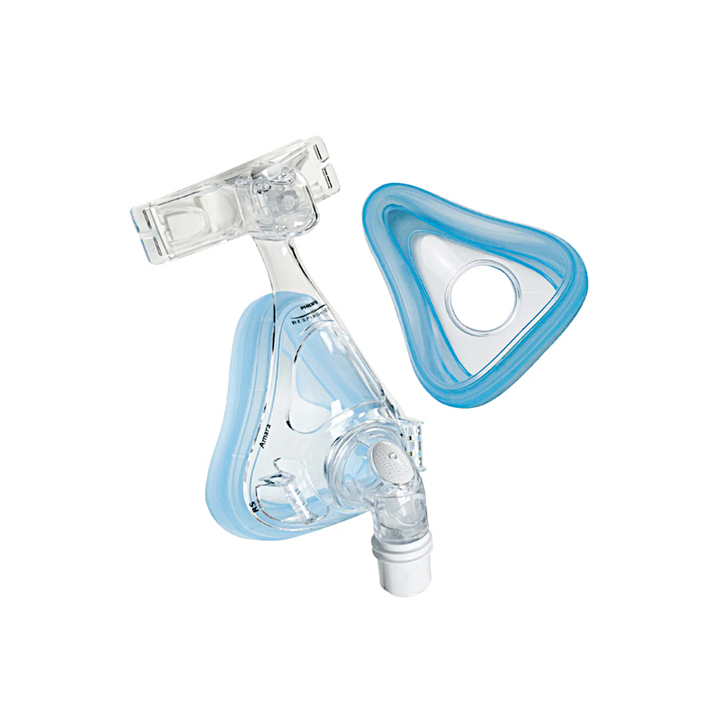 Mascarilla Amara Gel con orificio de exhalación Extra Pequeña