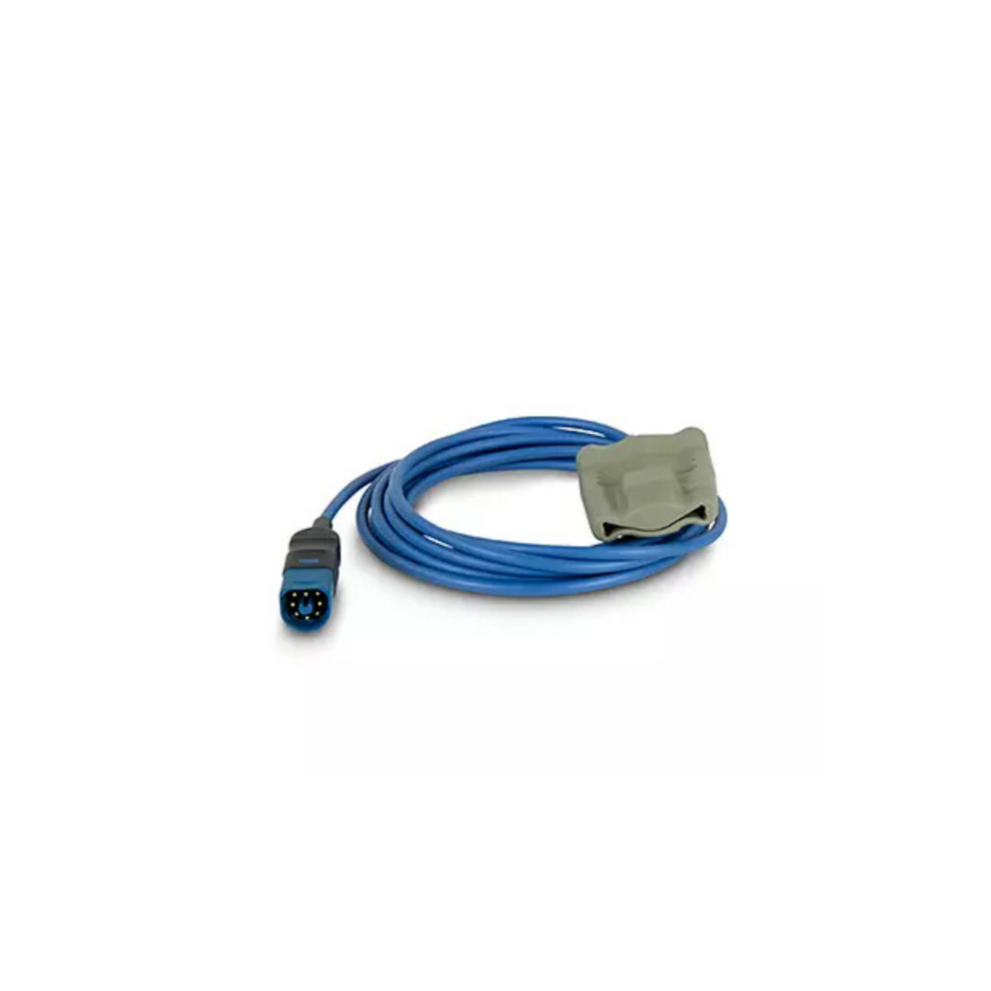 Sensor de SpO2 reutilizable para adulto con conector de 8 pines
