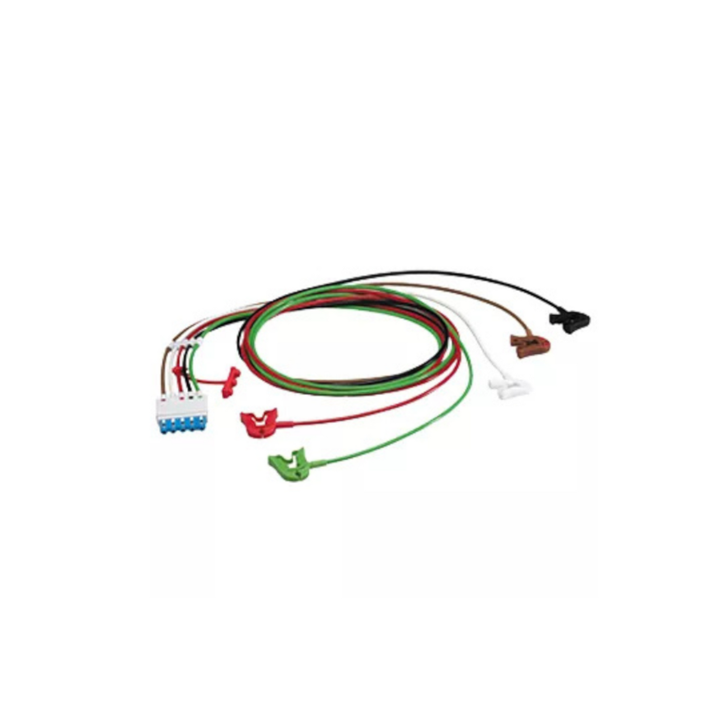 Cable de 5 latiguillos, pinza, precordiales, AAMI, UCI