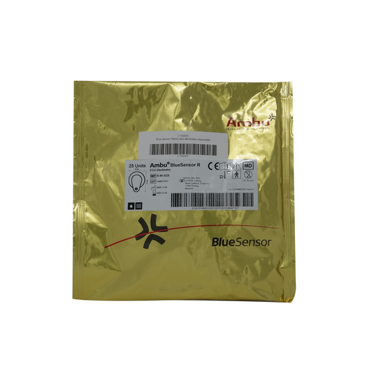 Electrodos desechables Blue Sensor marca AMBU