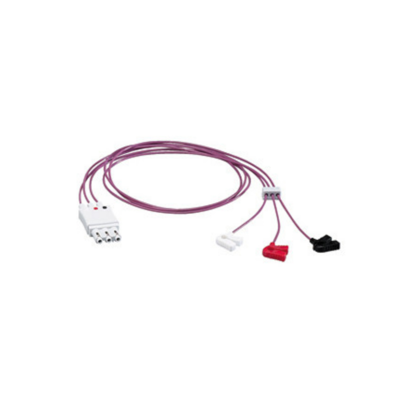 Cable de 3 latiguillos miniclip AAMI 0,7 m. para Holter DigiTrak XT