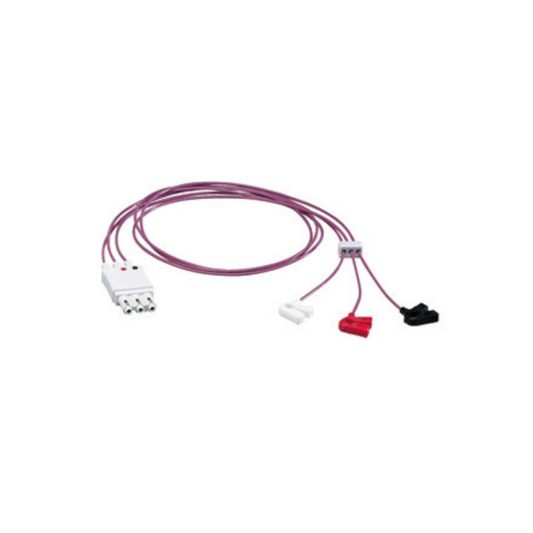 Cable de 3 latiguillos miniclip AAMI 0,7 m. para Holter DigiTrak XT