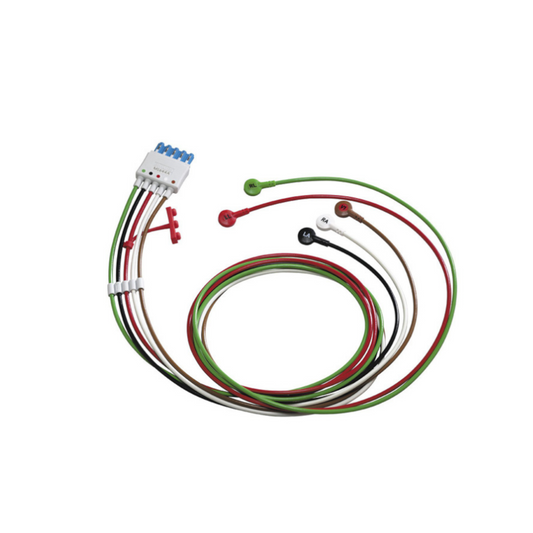 Cable de 5 latiguillos, broche, AAMI, UCI