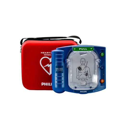 Desfibrilador HeartStart, HS1, con Ready Pack.